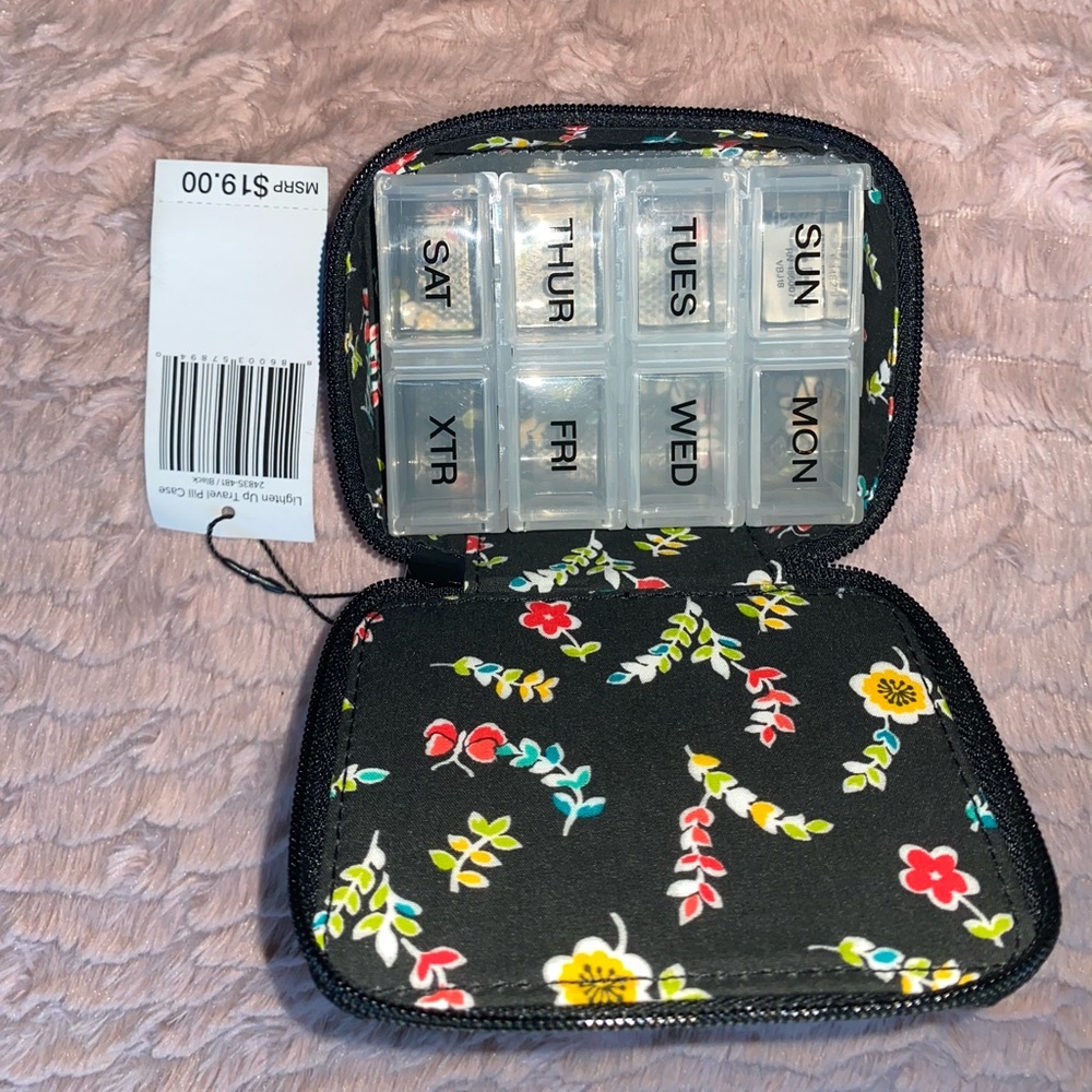 Vera bradley pill case